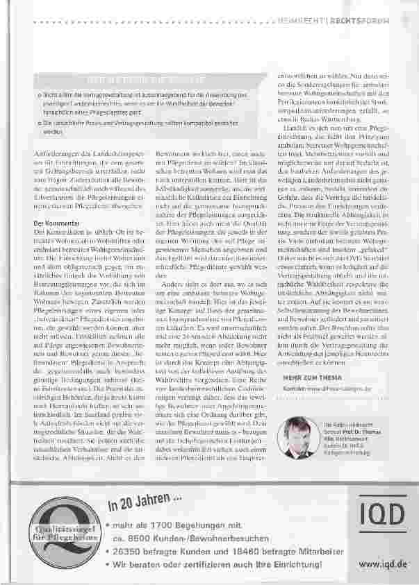 Vorschauseite 2: Heim oder nicht Heim?
