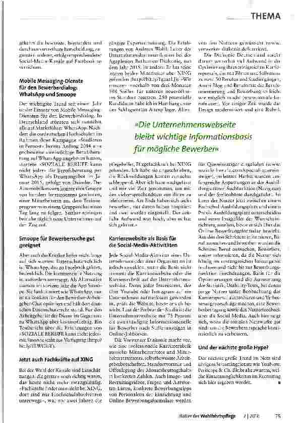 Vorschauseite 2: WhatsApp, Smoope & Co.