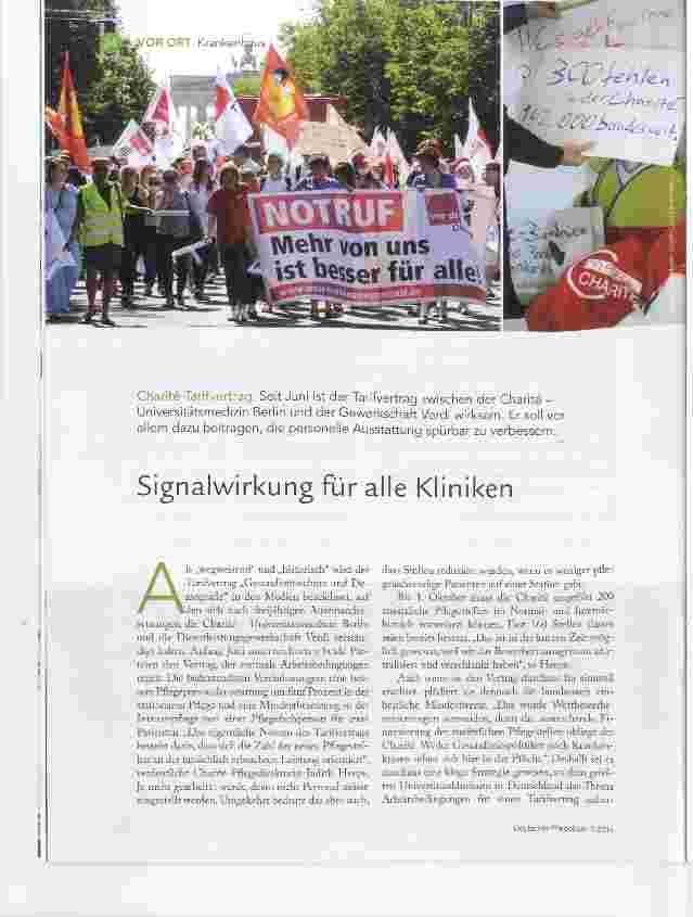 Vorschauseite 1: Signalwirkung für alle Kliniken