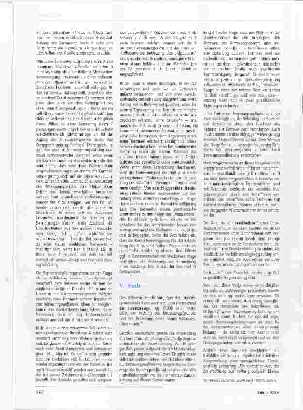 Vorschauseite 3: Gradwanderung zwischen Negation und Notwendigkeit der Betreuung Zum Umgang mit Unbetreubarkeit nach höchstrichterlicher Rechtsprechung