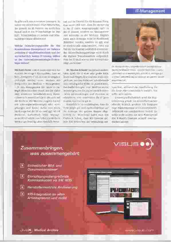 Vorschauseite 2: Ökonomisierung des Klinikbetriebs und die IT