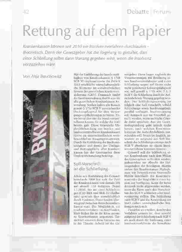 Vorschauseite 1: Rettung auf dem Papier