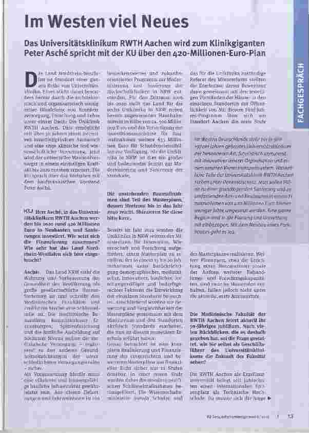 Vorschauseite 1: Im Westen viel Neues