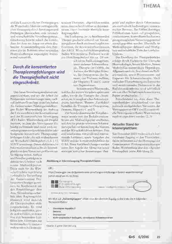 Vorschauseite 4: Webbasierte Informationsplattform zur rationalen und wirtschaftlichen Pharmakotherapie