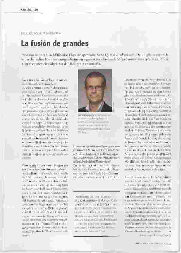 Vorschauseite 1: La fusión de grandes