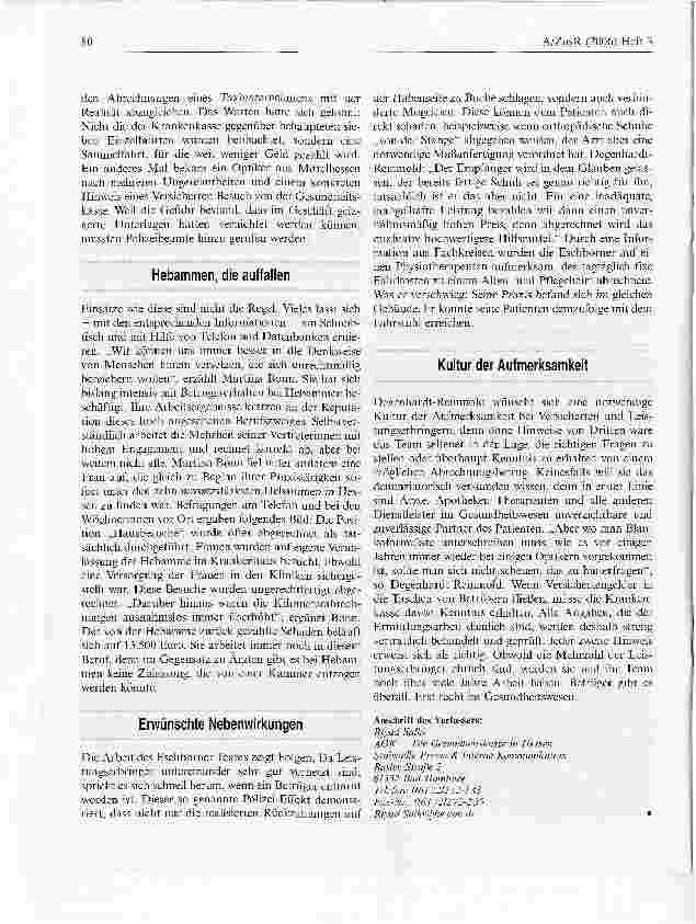 Vorschauseite 3: Die Lücken im SystemAbrechnungsbetrügern auf der Spur: Die Ermittlungsgruppe der AOK Hessen