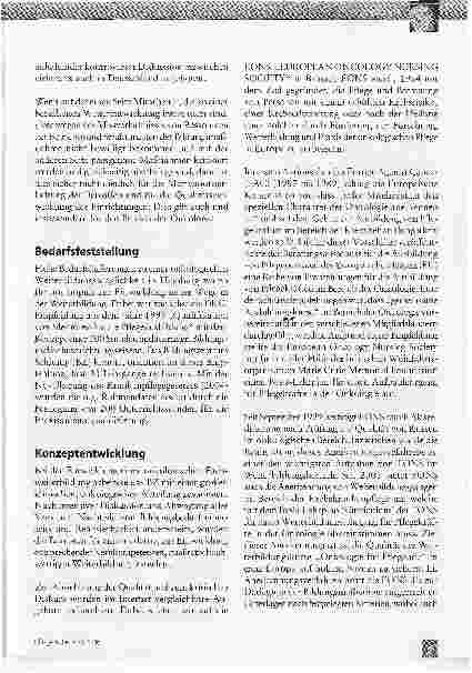 Vorschauseite 2: Neue Wege am Beispiel: Onkologische Fachweiterbildung
