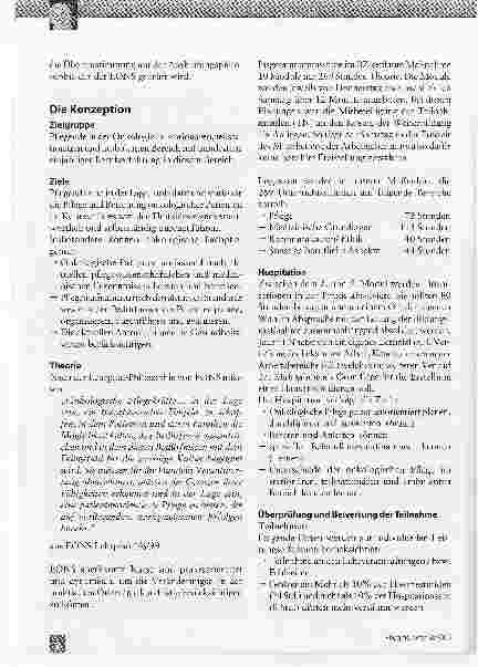 Vorschauseite 3: Neue Wege am Beispiel: Onkologische Fachweiterbildung