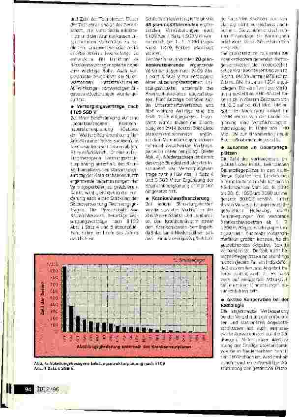 Vorschauseite 5: Miteinander präventiv pragmatische Lösungen suchen Strukturgespräche 1995 zur stationären Krankenhausversorgung in Niedersachsen