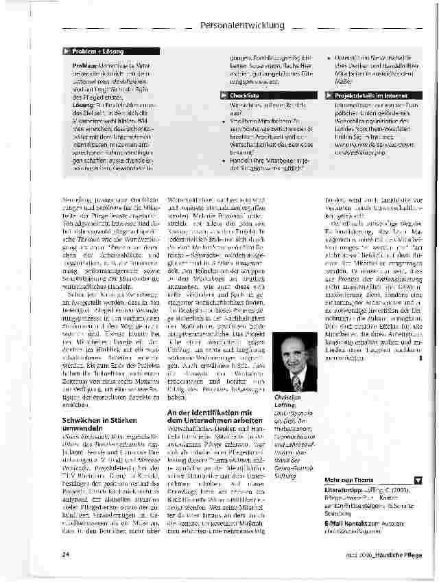 Vorschauseite 3: In den Kopf des Mitarbeiters gelangen