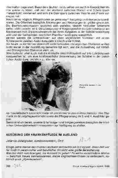 Vorschauseite 1: Ausübung der Krankenpflege im Ausland