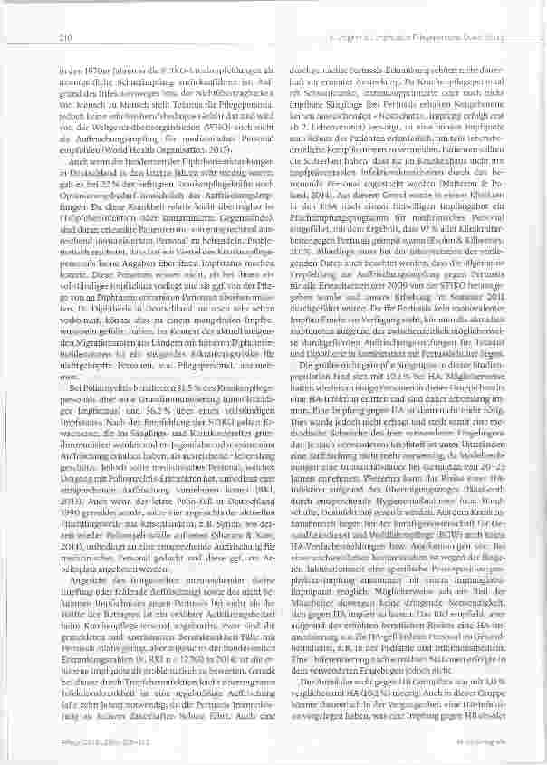 Vorschauseite 6: Impfstatus bei Pflegepersonal