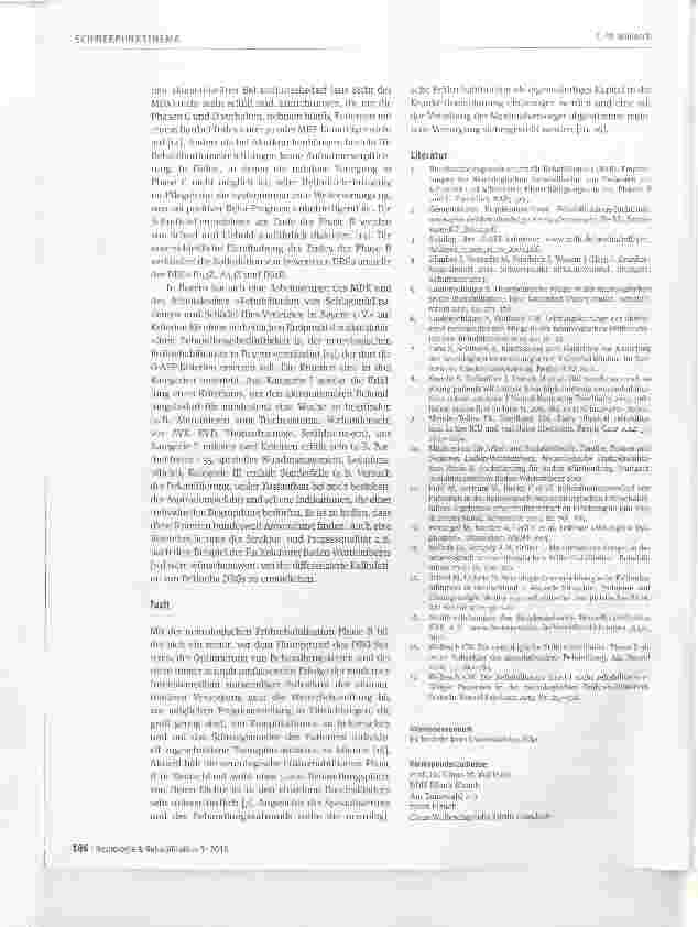 Vorschauseite 4: Die neurologisch-neurochirurgische Frührehabilitation 2016