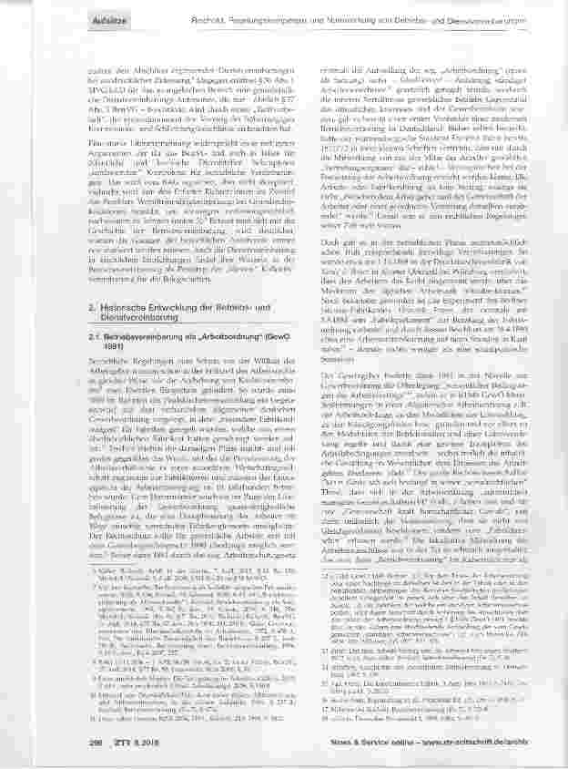 Vorschauseite 2: Regelungskompetenz und Normwirkung von Betriebsund Dienstvereinbarungen (insbesondere in kirchlichen Einrichtungen)