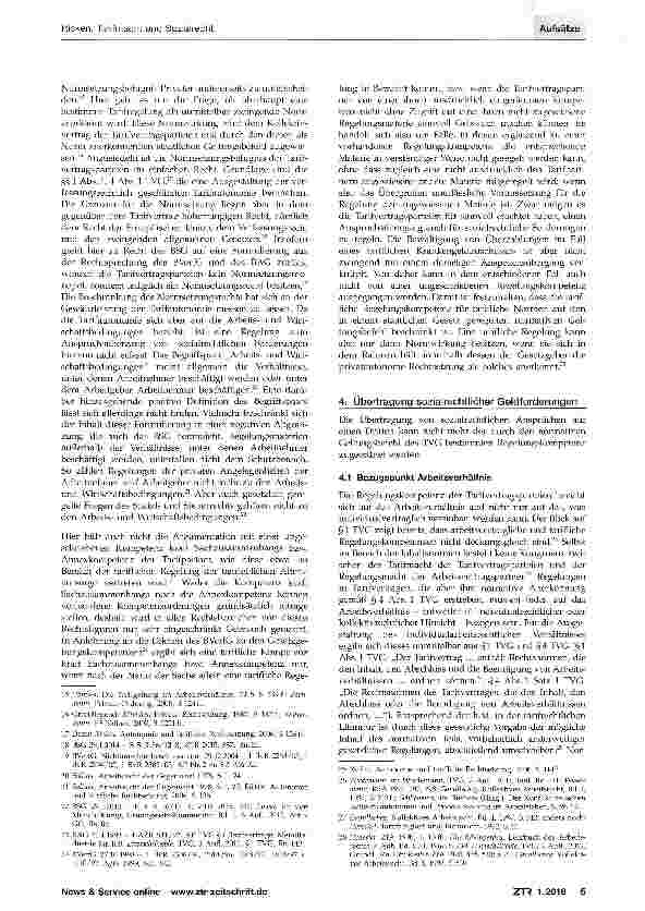 Vorschauseite 3: Tarifmacht und Sozialrecht