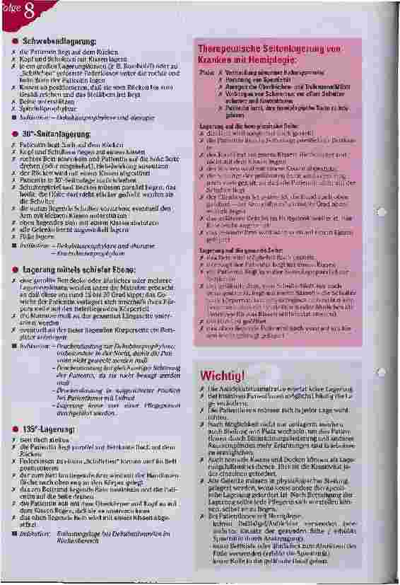 Vorschauseite 2: Lagerungen Check Pflegepraxis