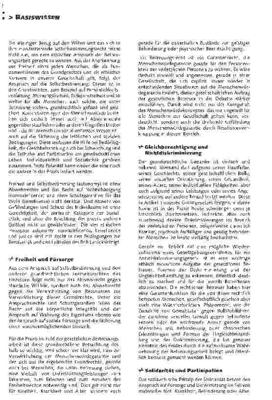 Vorschauseite 2: Ethik in der BetreuungsarbeitLohnt sich die Debatte?