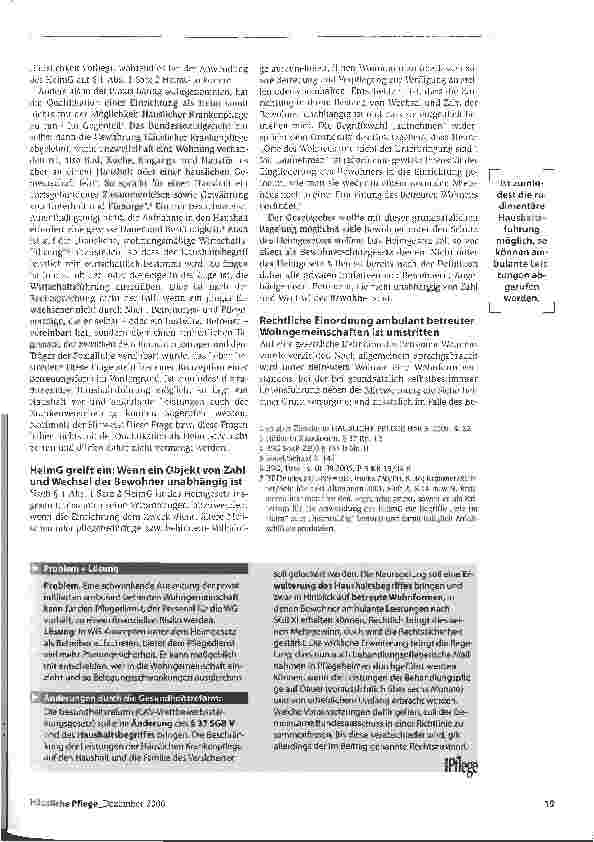 Vorschauseite 2: Auf die eigene Häuslichkeit kommt es an