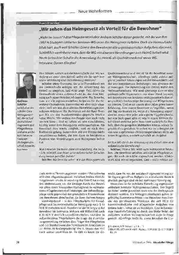 Vorschauseite 3: Auf die eigene Häuslichkeit kommt es an