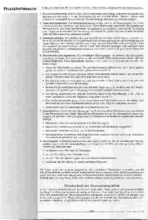 Vorschauseite 3: Dienstplanqualität im Gesundheitswesen - Objektivierung und automatisierte Bewertung von Dienstplanqualität