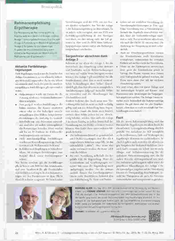Vorschauseite 3: Leistungsbeschreibung erstmals ICF-basiert und teilhabeorientiert