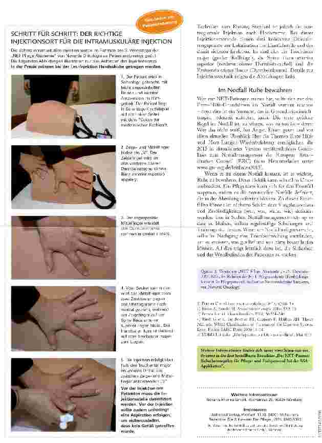 Vorschauseite 4: Therapie von neuroendokrinen Tumoren: Wie Pflegende unterstützen können