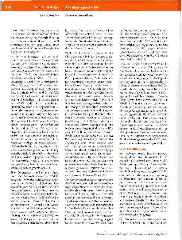 Vorschauseite 3: Gesichtspunkte zur Akademisierung der deutschsprachigen Anästhesiologie