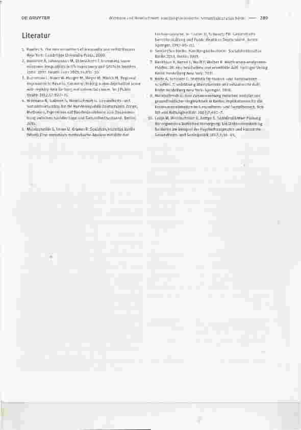Vorschauseite 5: Handlungsorientierter Sozialstrukturatlas Berlin: Methode und Anwendungsbereiche