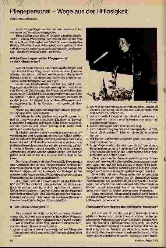 Vorschauseite 1: Pflegepersonal - Wege aus der Hilflosigkeit