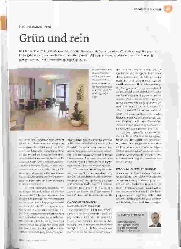 Vorschauseite 1: Grün und rein