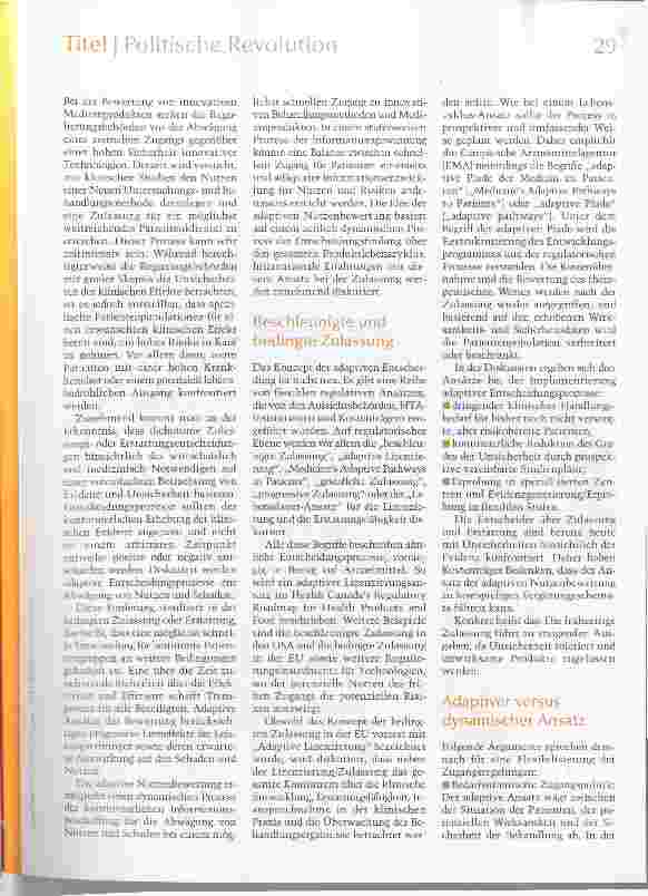 Vorschauseite 2: Erst mal abwägen