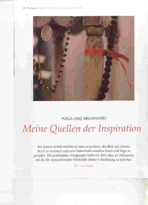 Vorschauseite 1: Meine Quellen der Inspiration