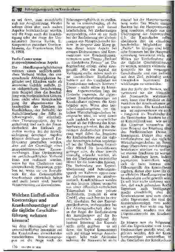 Vorschauseite 3: Führungsanspruch im Krankenhaus