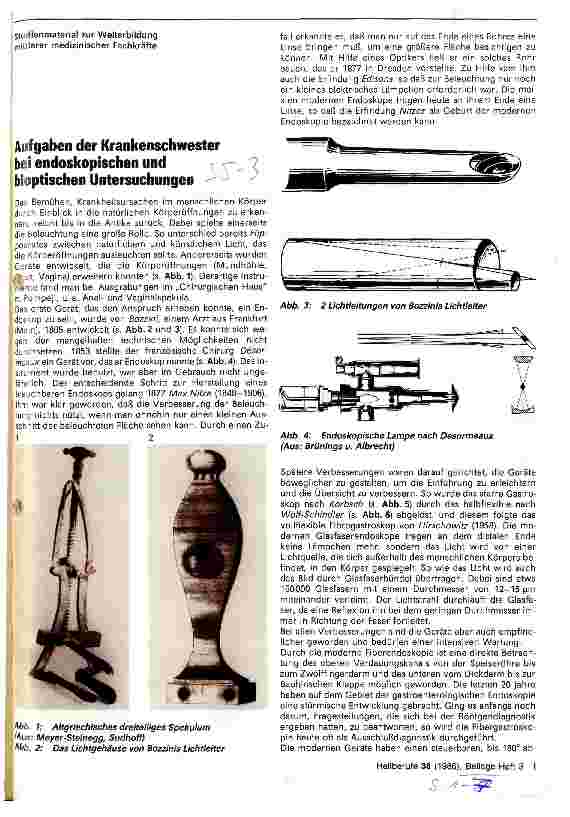 Vorschauseite 1: Aufgaben der Krankenschwester bei endoskopischen und bioptischen Untersuchungen