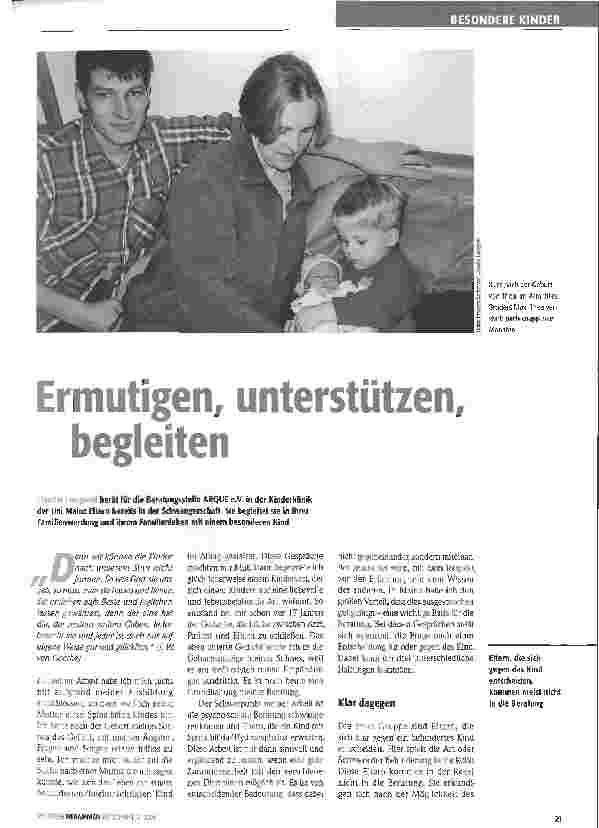 Vorschauseite 1: Ermutigen, unterstützen, begleiten