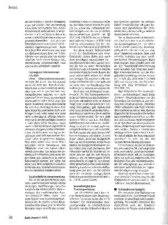 Vorschauseite 4: Rechtliche Verantwortung des ärztlichen Assistenzpersonals