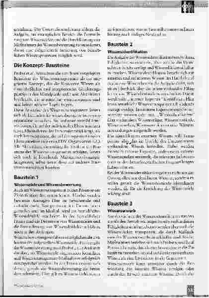 Vorschauseite 3: Das Konzept des Wissensmanagements - eine betriebliche Ressource nutzen!