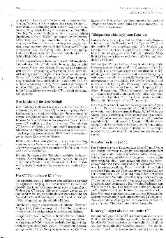 Vorschauseite 3: Fahrbare CT - Geräte