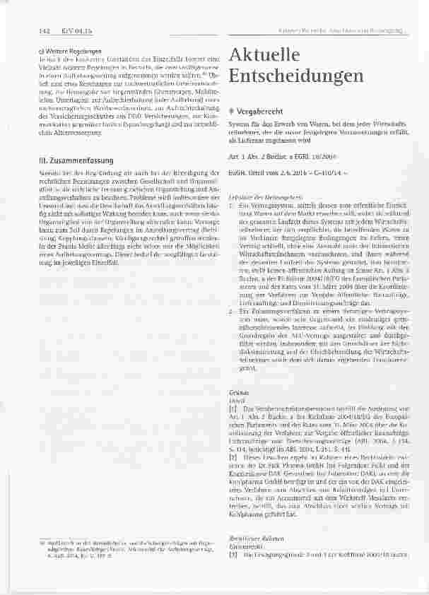 Vorschauseite 1: System für den Erwerb von Waren, bei dem jeder Wirtschaftsteilnehmer, der die zuvor festgelegten Voraussetzungen erfüllt, als Lieferant zugelassen wird