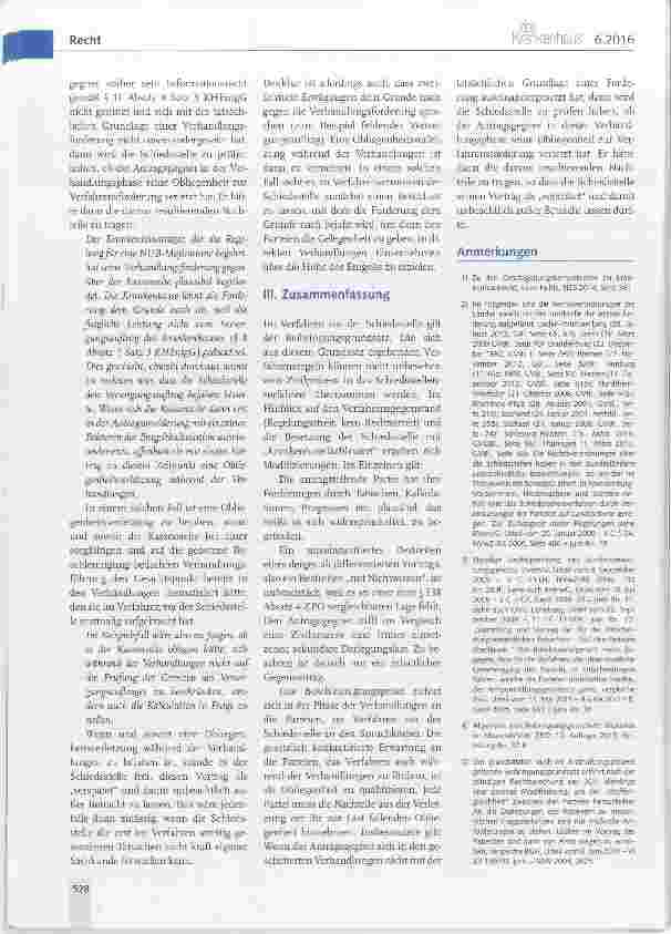 Vorschauseite 4: Beibringungsgrundsatz und Beschleunigungsgebot in Verfahren vor der Schiedsstelle nach § 18 a KHG