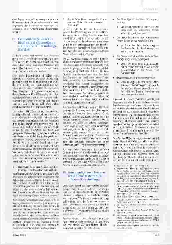 Vorschauseite 2: „Gemeinsam statt einsam?“ Das soziale Netzwerk als Ressource bei der unterstützten Entscheidungsfindung