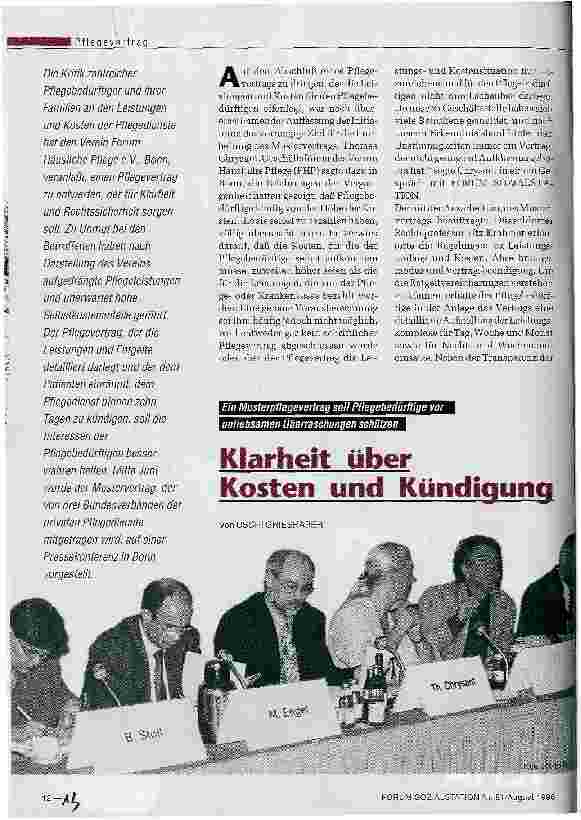 Vorschauseite 1: Klarheit über Kosten und Kündigung