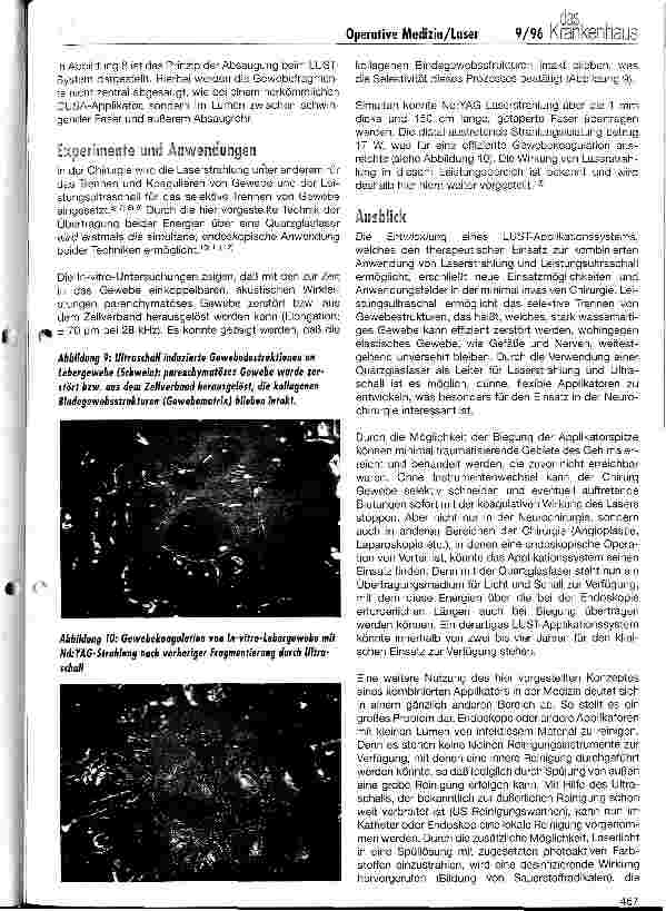 Vorschauseite 5: Ein neues Konzept zur Kombinationsanwendung von Laser und Ultraschall für die minimal invasive Medizin