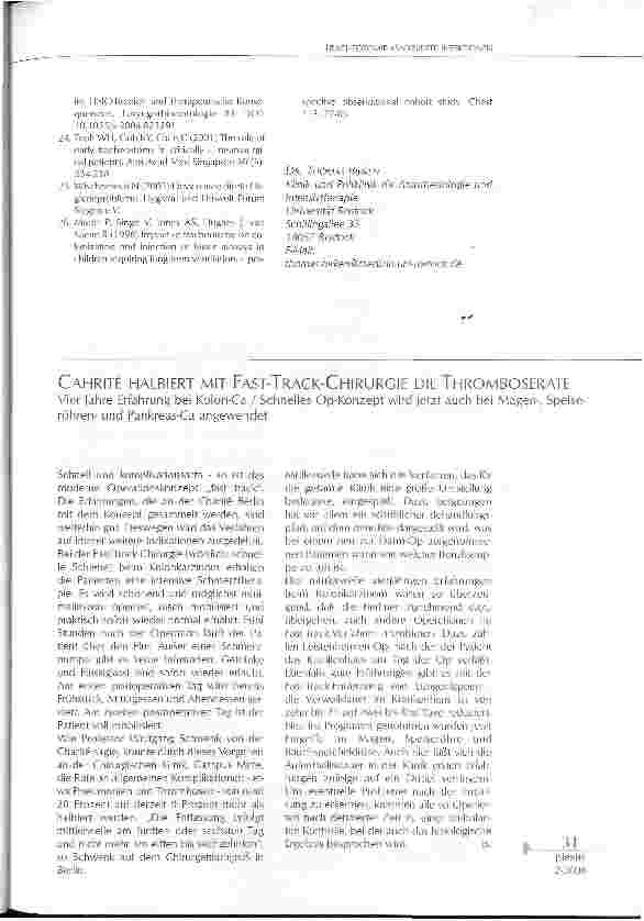 Vorschauseite 4: TRACHEOTOMIE-ASSOZIIERTE INFEKTIONEN