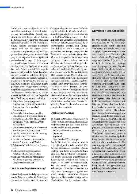Vorschauseite 2: Welche Folgen sind möglich?