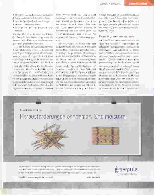 Vorschauseite 2: Kinder und Hochaltrige reichen sich die Hand