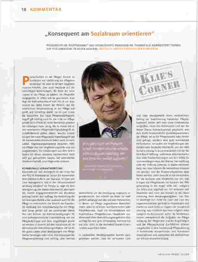 Vorschauseite 1: Konsequent am Sozialraum orientieren