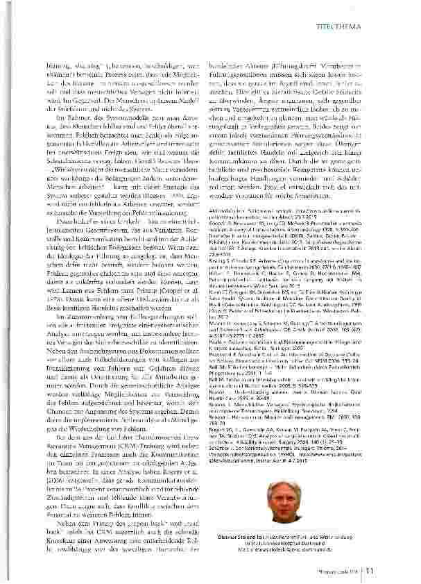 Vorschauseite 6: Der ständigen Gefahr entgegenwirken