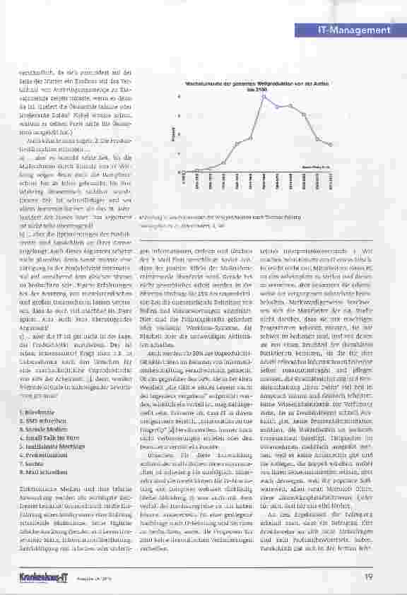 Vorschauseite 2: Produktivitätssteigerung durch IT eine Wunschvorstellung