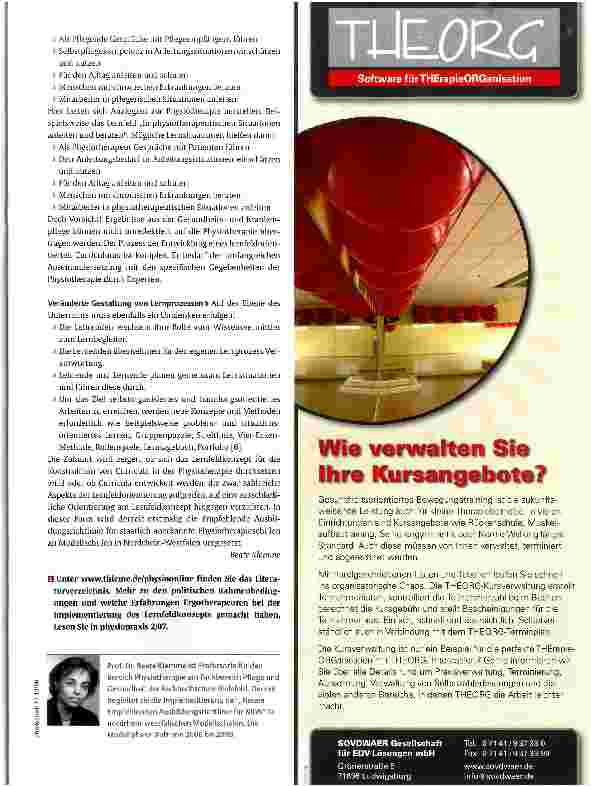 Vorschauseite 4: Von der Fächerzur HandlungssystematikDas Lernfeldkonzept